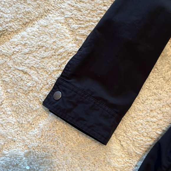 Eddie Bauer black, nylon, lightweight parka. 2X - Picture 3 of 7